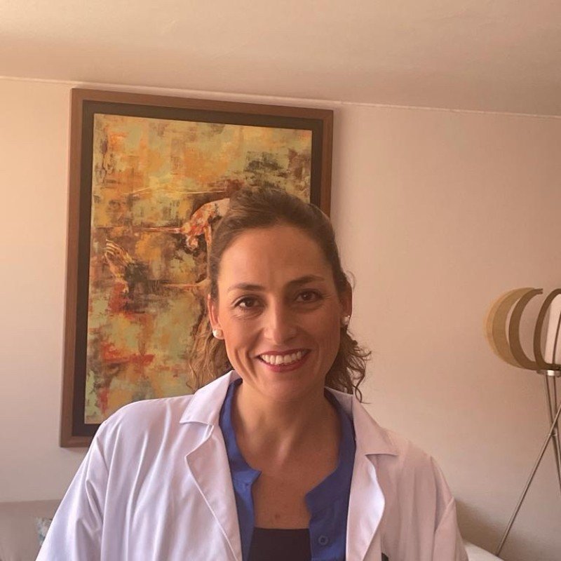 Dr. Natalia Ordóñez in her office